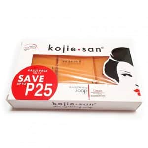 Kojie San Facial Beauty Soap Set 3 Bars 65g – skin brightening & glowing face wash bar