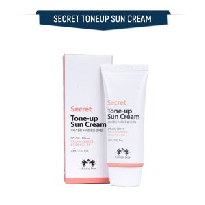 Christian Dean Secret Tone-Up Sun Cream SPF50+ - Korean Sunscreen for Bright Skin