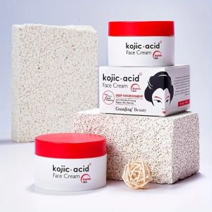 Kojic Acid Face Cream 50g by Guanjing for deep skin nourishment and hydration