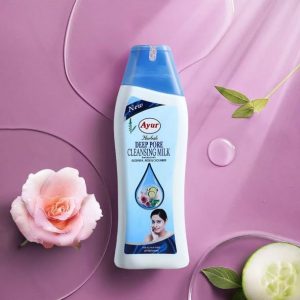 ayur deep pore cleansing milk – অ্যালোভেরা ও প্রাকৃতিক উপাদানে সমৃদ্ধ ডিপ ক্লিনজিং মিল্ক