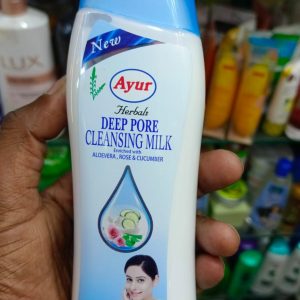 ayur deep pore cleansing milk – অ্যালোভেরা ও প্রাকৃতিক উপাদানে সমৃদ্ধ ডিপ ক্লিনজিং মিল্ক